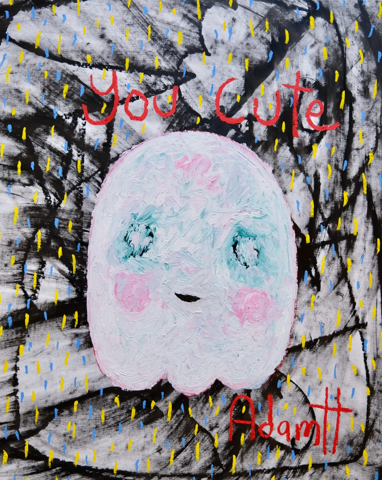 Adam Handler, You Cute Ghost, 2021