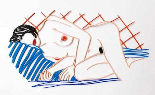 Tom Wesselmann, Monica Asleep On Blanket, 1985-2004