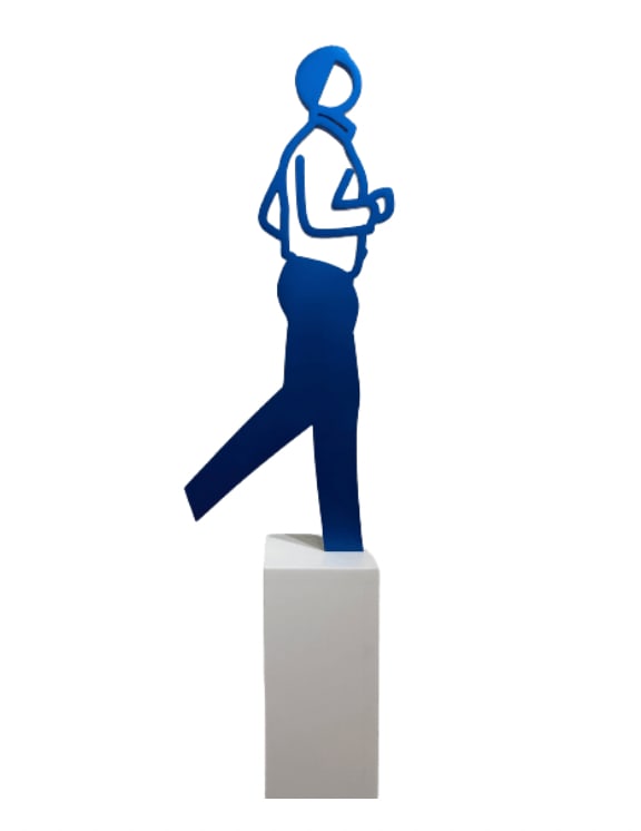 Julian Opie, Clive (Running People), 2020