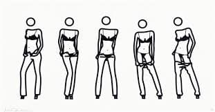 Julian Opie, Bijou Gets Undressed 8, 2004