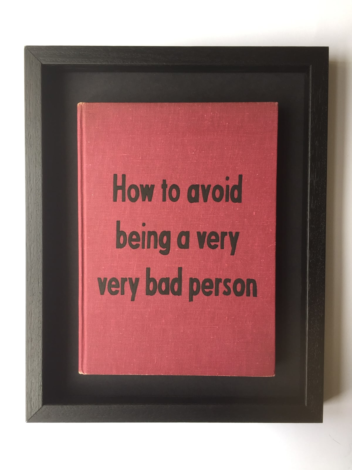 Johan Deckmann, Very Very Bad Person, 2016