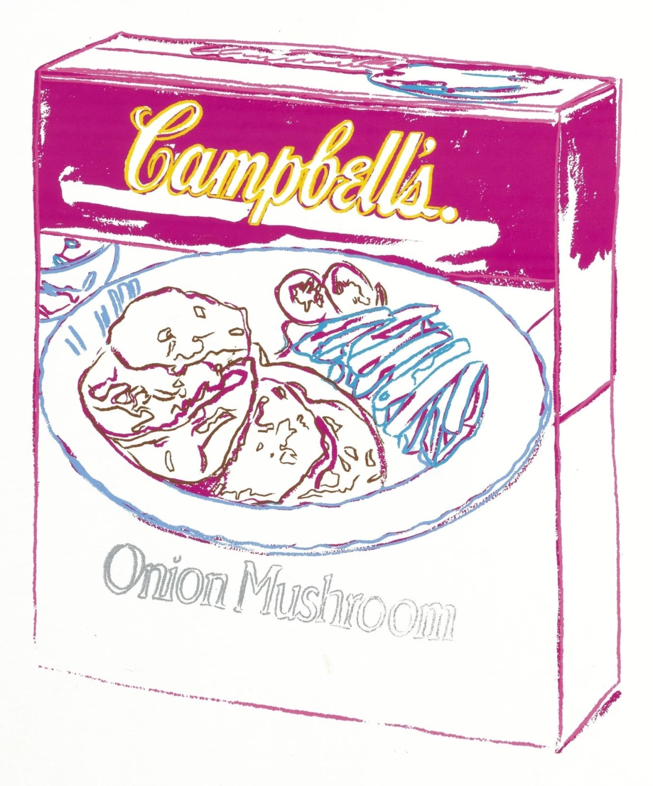 Andy Warhol, Onion Mushroom Soup, 1986