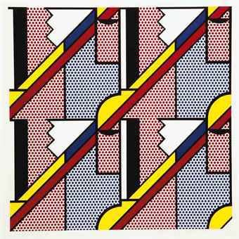 Roy Lichtenstein, Modern Print (C. 103), 1971