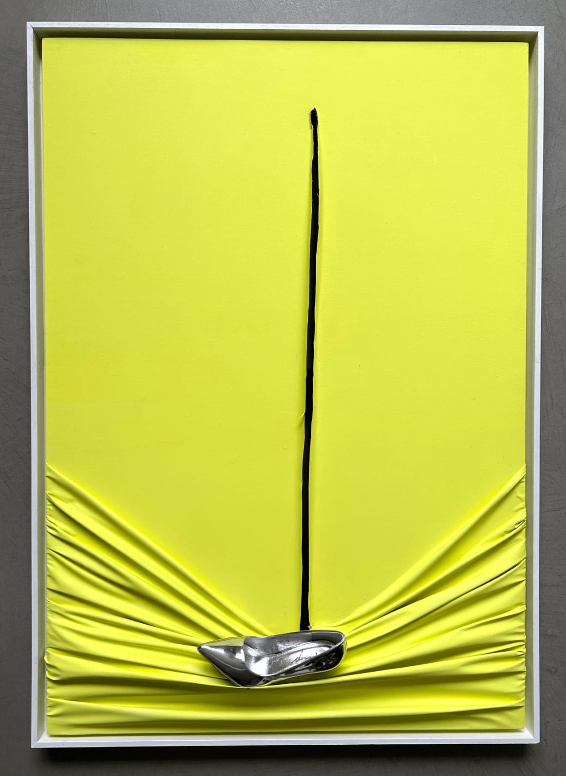 Jean-Paul Donadini, Unititled (Sans titre) - Silver Shoe , 2025