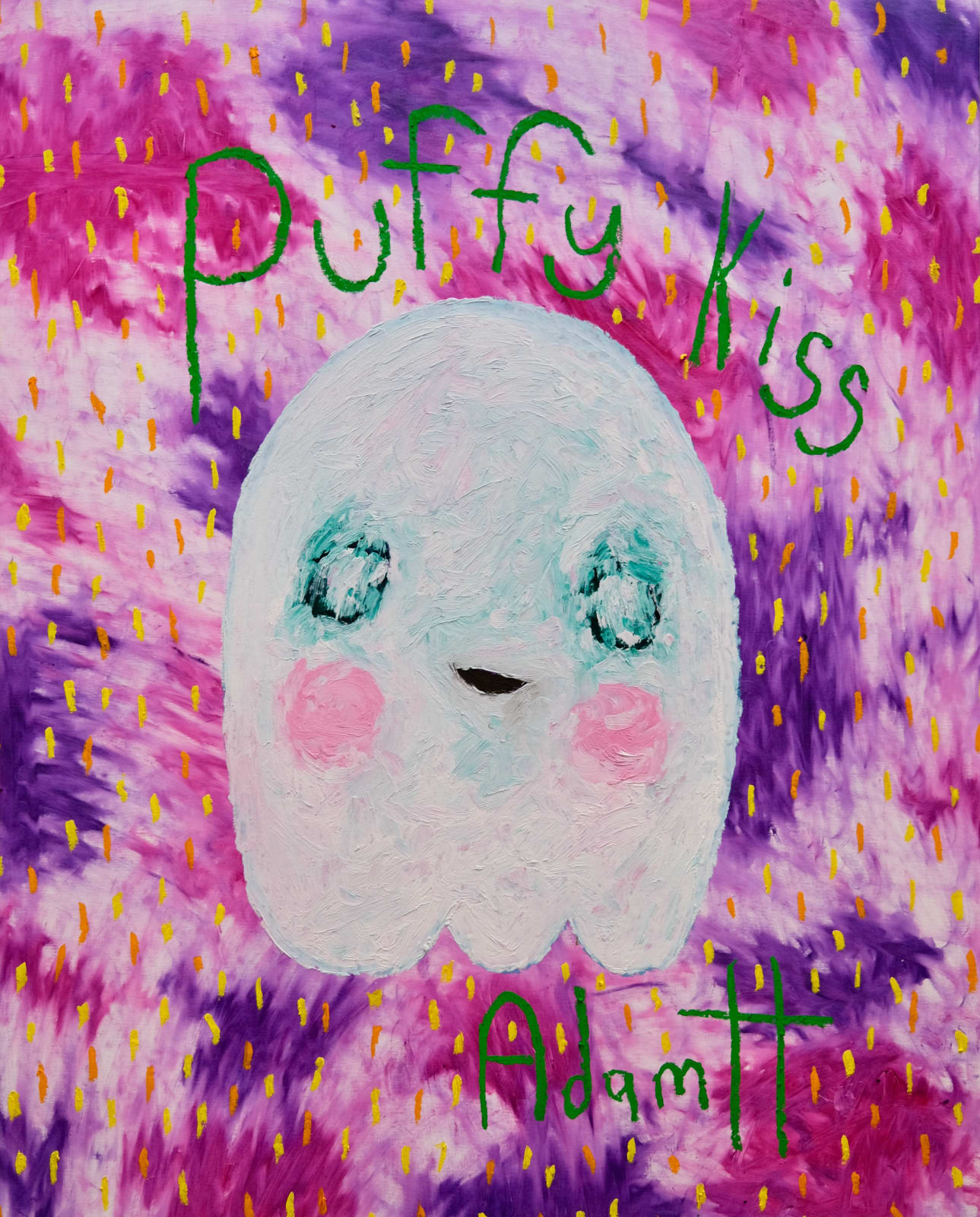 Adam Handler, Puffy Kiss Ghost, 2021