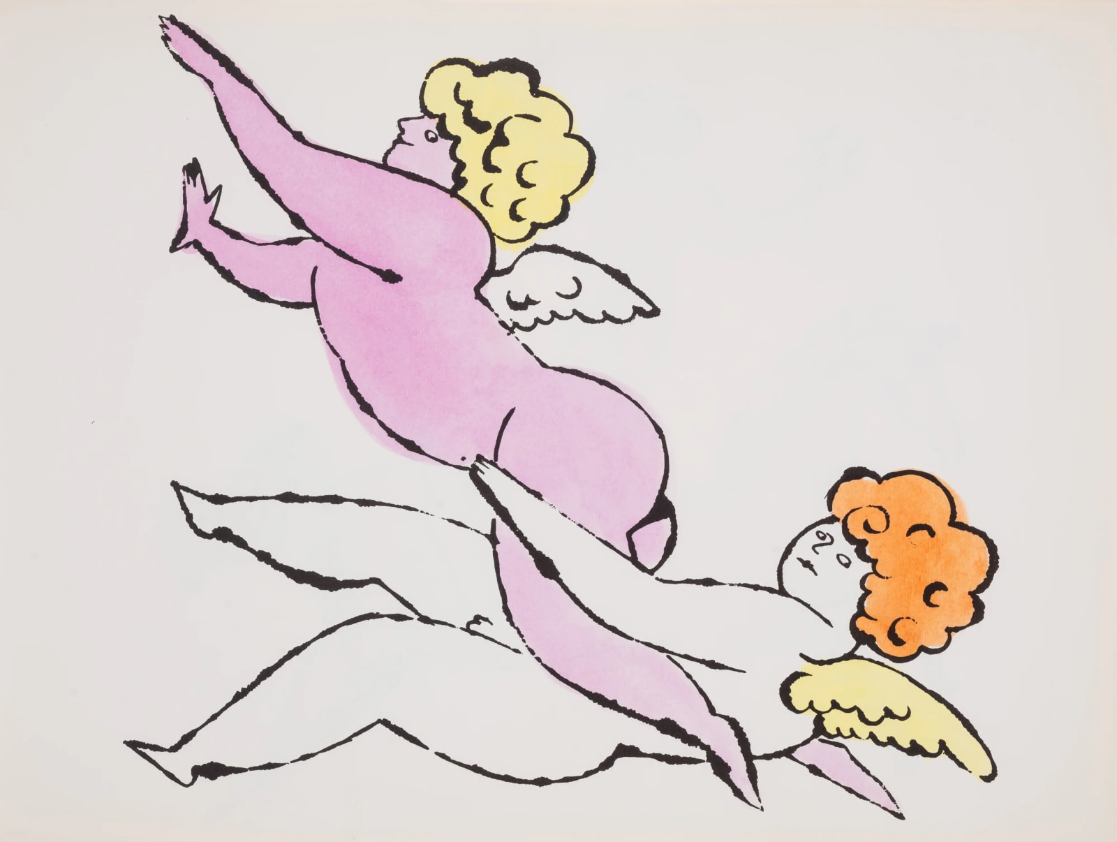 Andy Warhol, F.S. IV90A In The Bottom Of My Garden, 1956