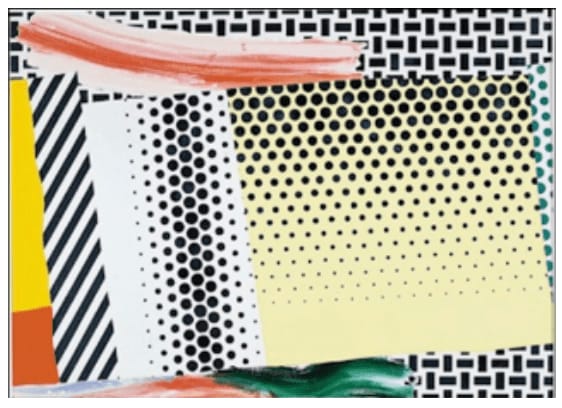 Roy Lichtenstein, Untitled Reflection, 1989