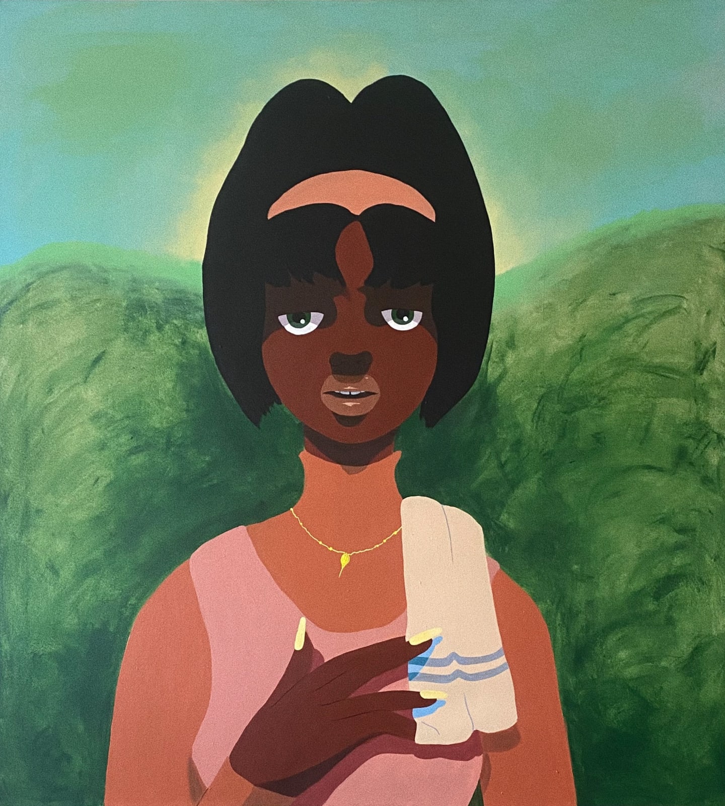 Ben Evans, Tennis Painting #18, 2021