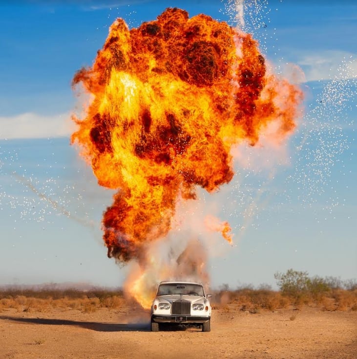 Tyler Shields, Rolls Royce, 2015