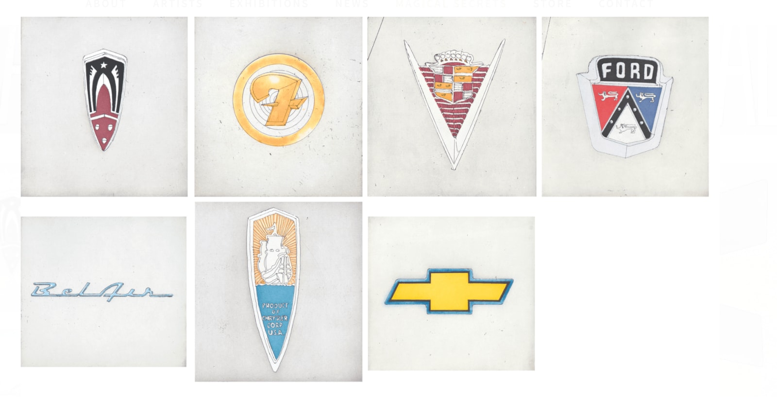 Ed Ruscha, Motor City , 2009