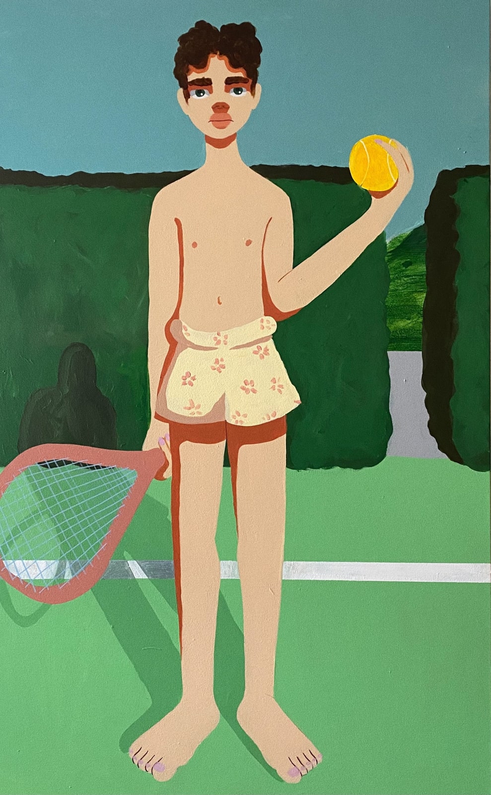 Ben Evans, Tennis Painting #17, 2021