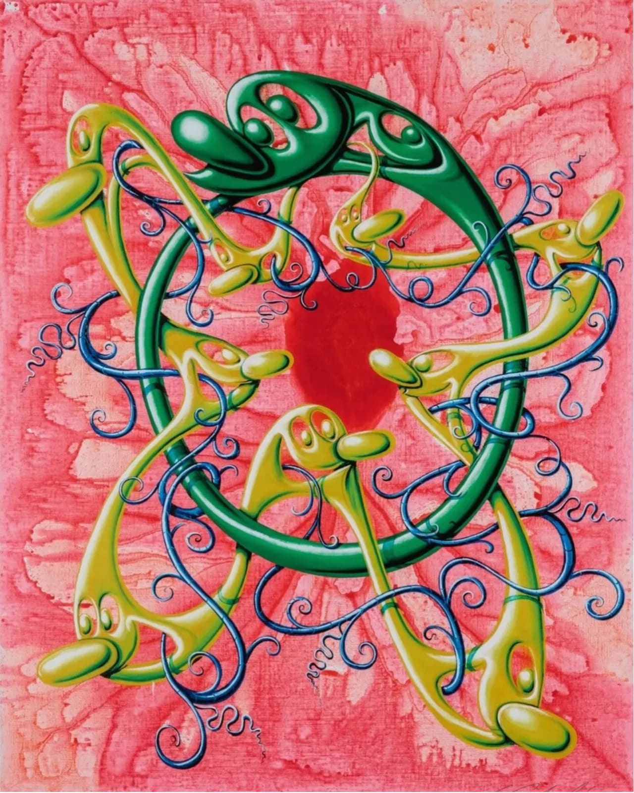 Kenny Scharf, Vring!, 2021
