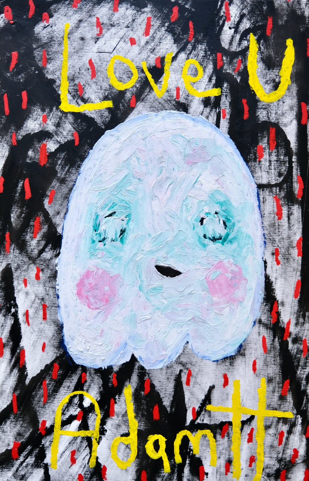 Adam Handler, Love You Ghost On Red Rain Nights, 2021