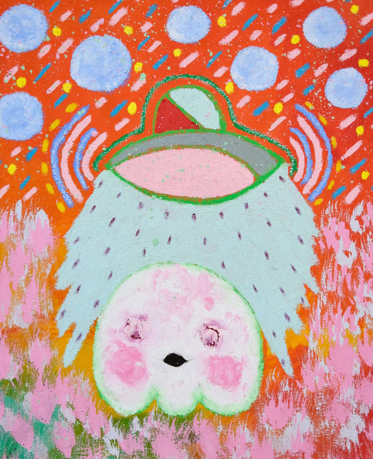 Adam Handler, Ghost Abduction at the tea garden, 2023