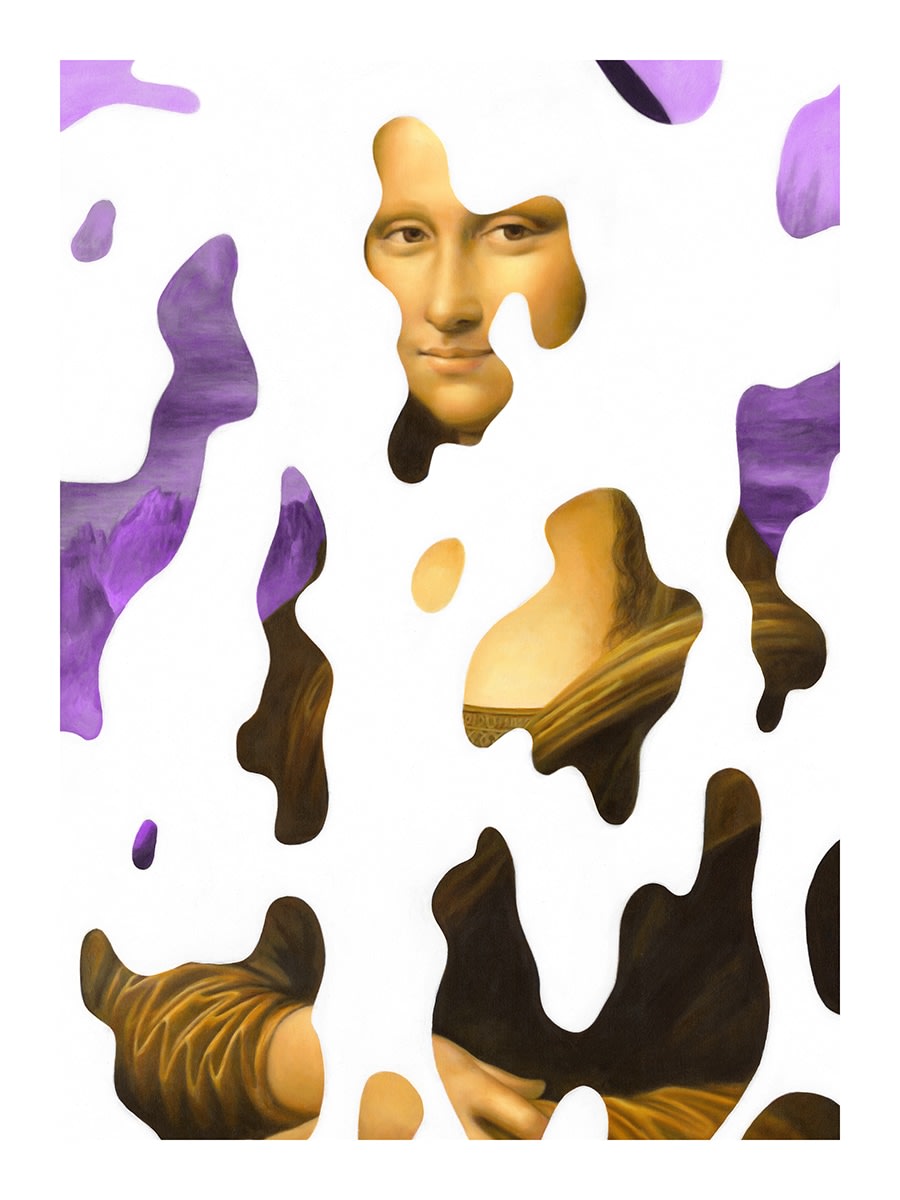 Dan Alva, Five Finger Discount (Purple), 2022