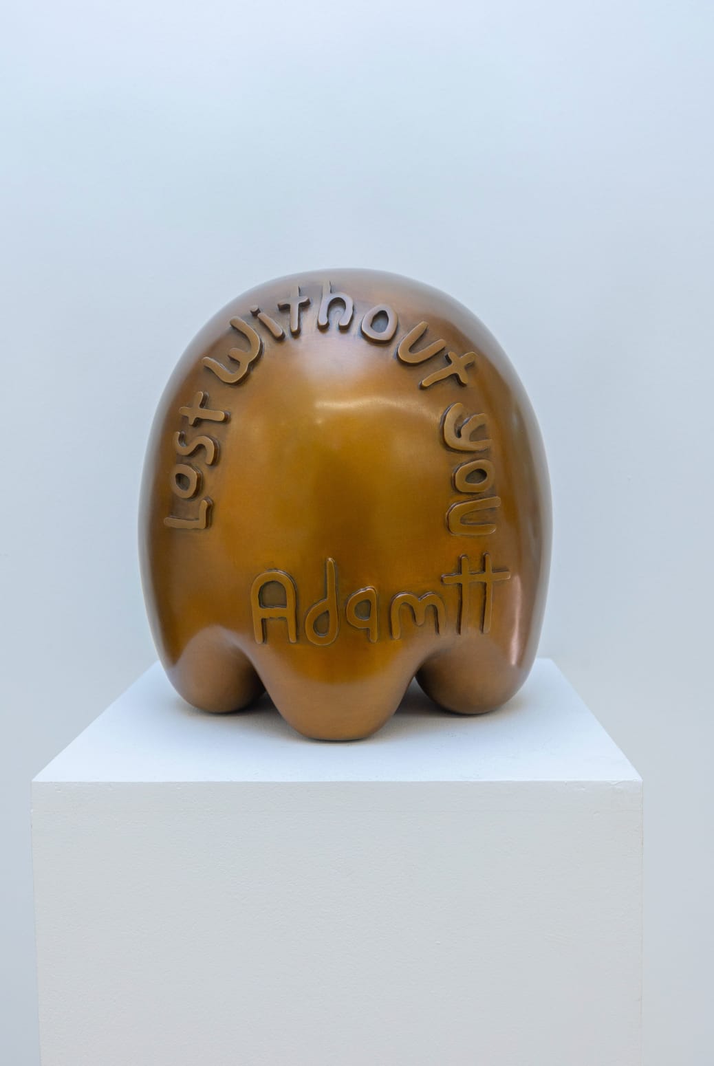 Adam Handler, Lost Without You Sculpture (back), 2025