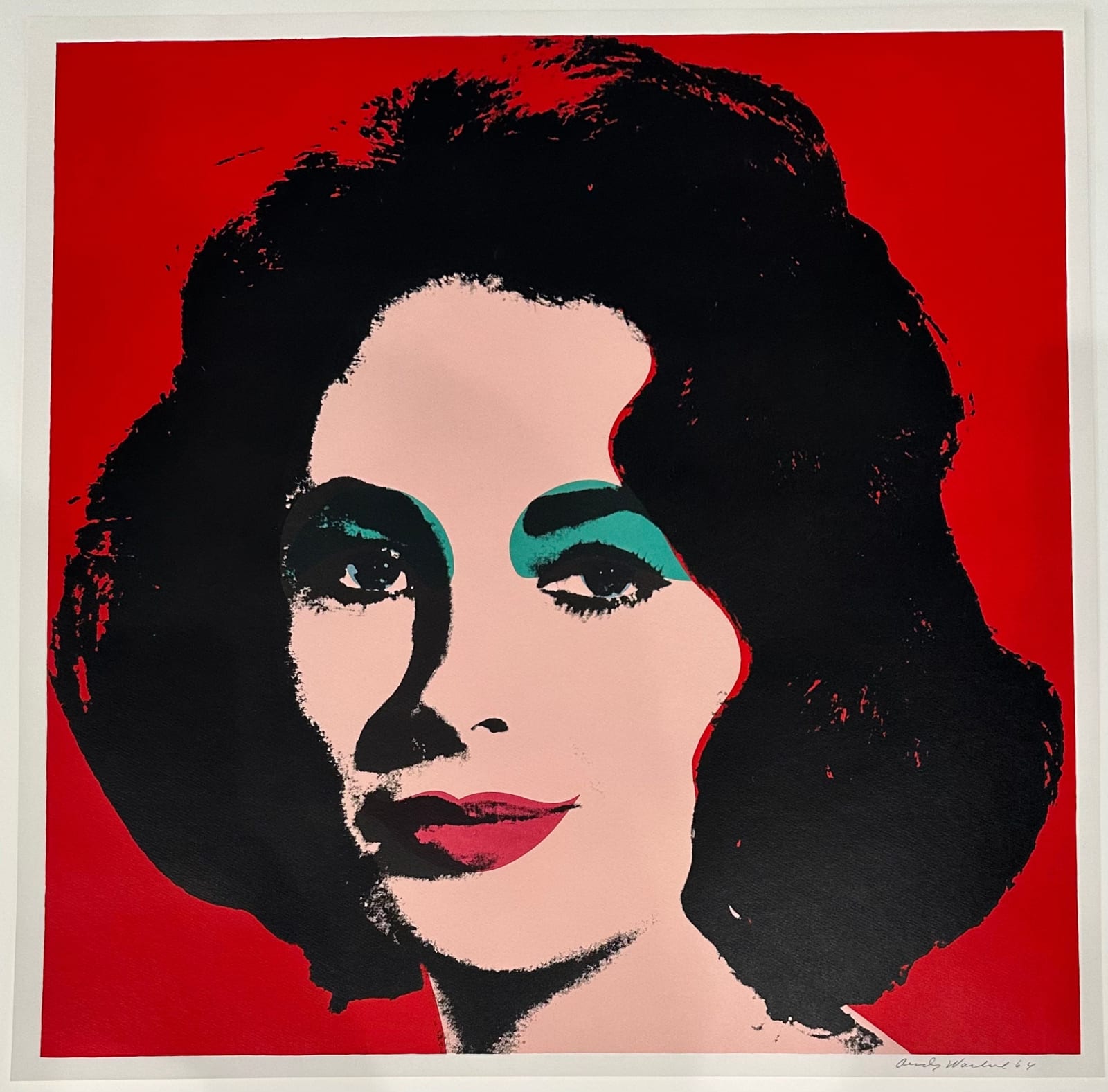 Andy Warhol, Liz Taylor F.S. II 7, 1964