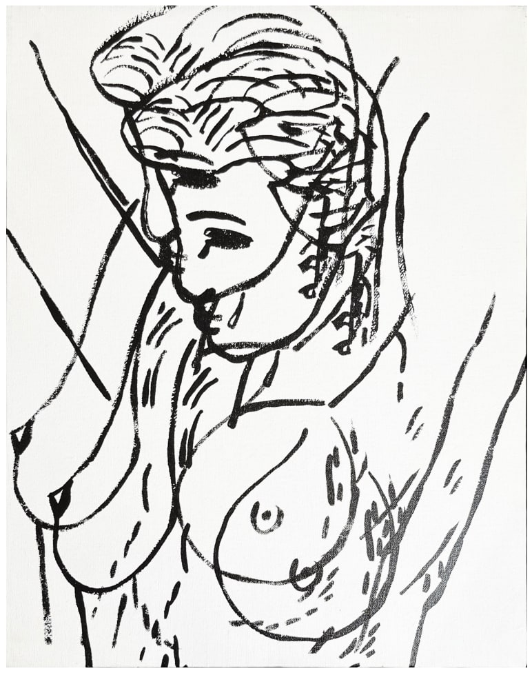 Andy Warhol, Physiological Diagram Double Exposure, 1985-86