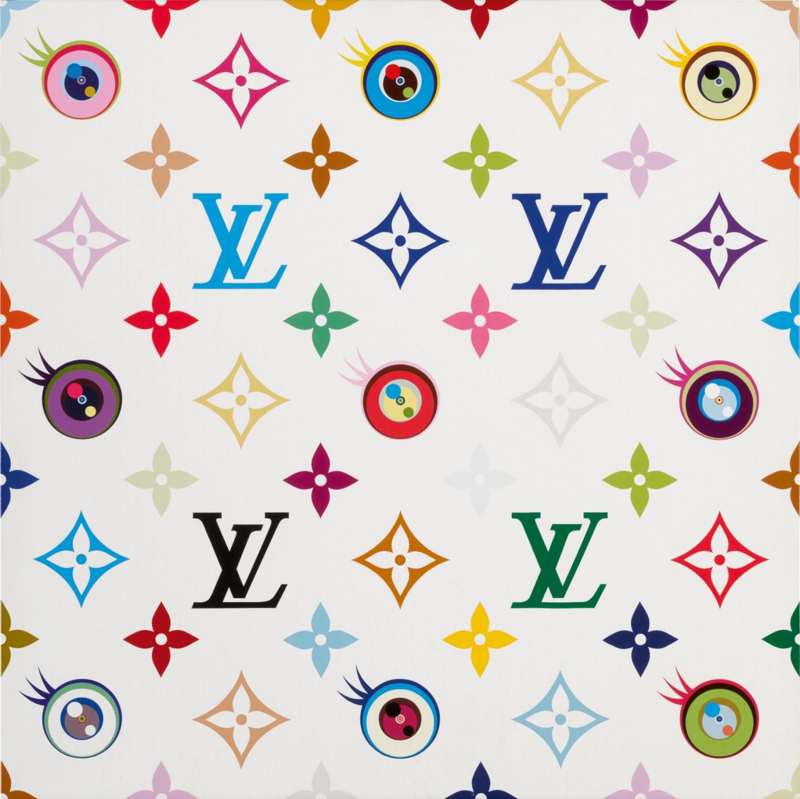 Takashi Murakami, Louis Vuitton Eye Love Superflat, 2003