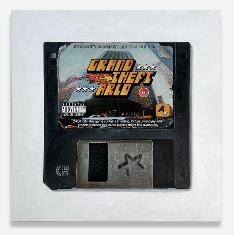 Arlo Sinclair, Grand Theft Arlo: Gangsta Trainer - 3.5” Black, 2025