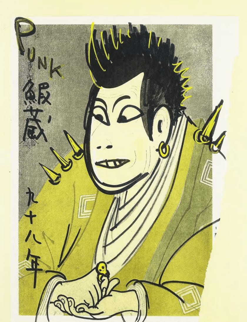Yoshitomo Nara, Punk Ebizo, 1998