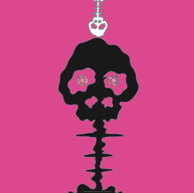 Takashi Murakami, Time - Pink , 2008