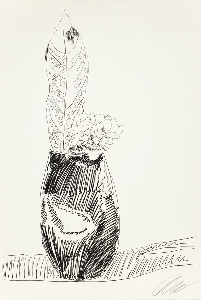 Andy Warhol, Flowers (Black and White) (FS II.105), 1974