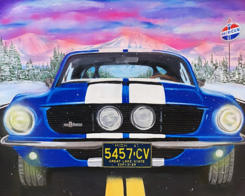 Jojo Anavim, Ghostride (67 Shelby), 2020