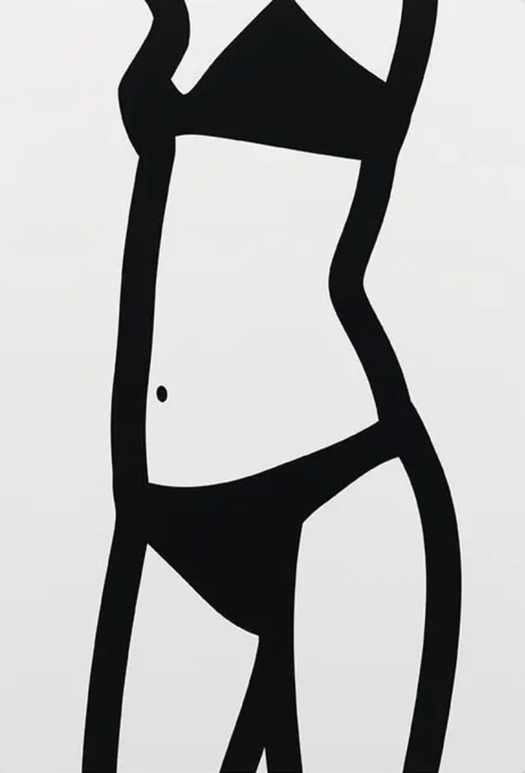 Julian Opie, Suzanne (front) 2, 2006
