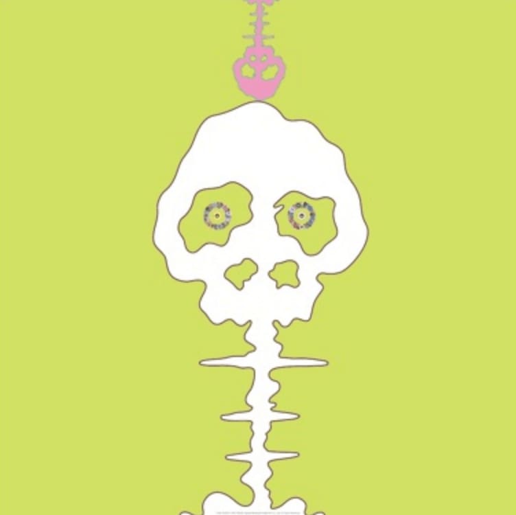 Takashi Murakami, Time - Lime Green , 2008