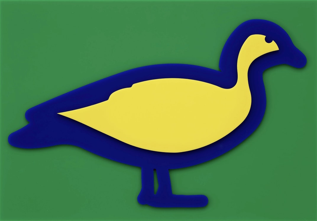 Julian Opie, Small Birds Australian Wood Duck , 2020
