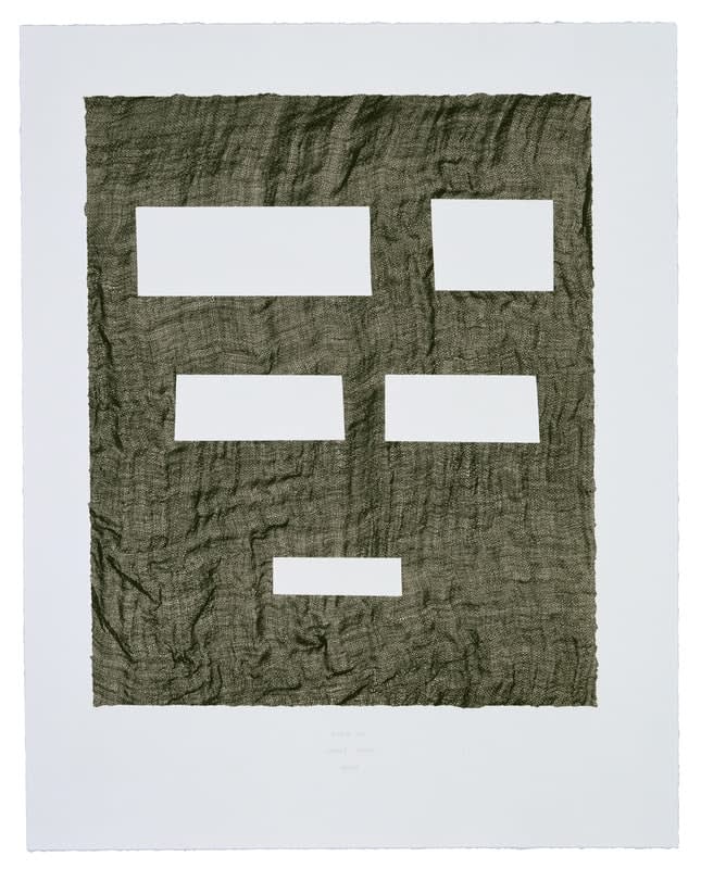 Ed Ruscha, Stick Up, 2007