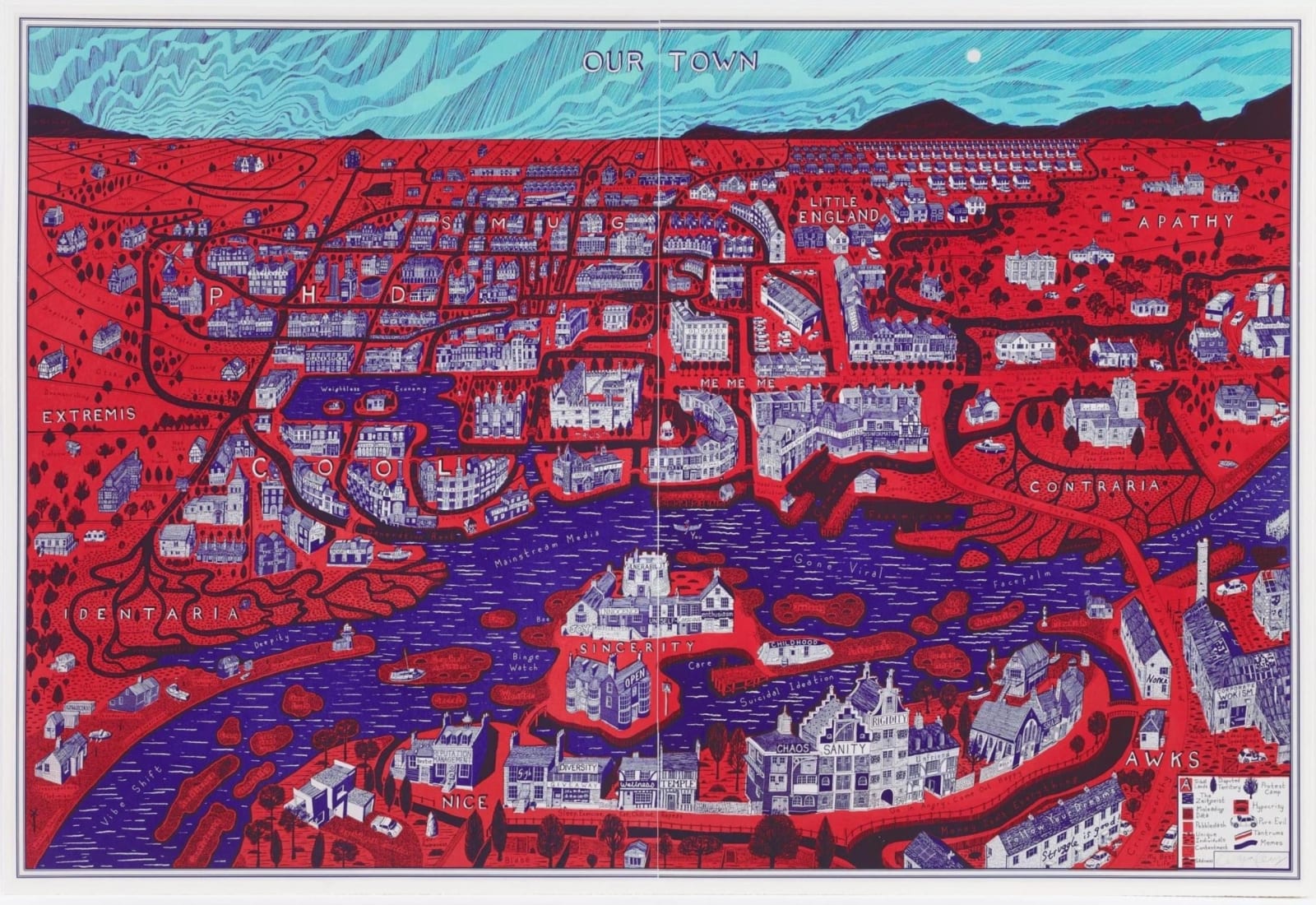 Grayson Perry, Our Town, 2022