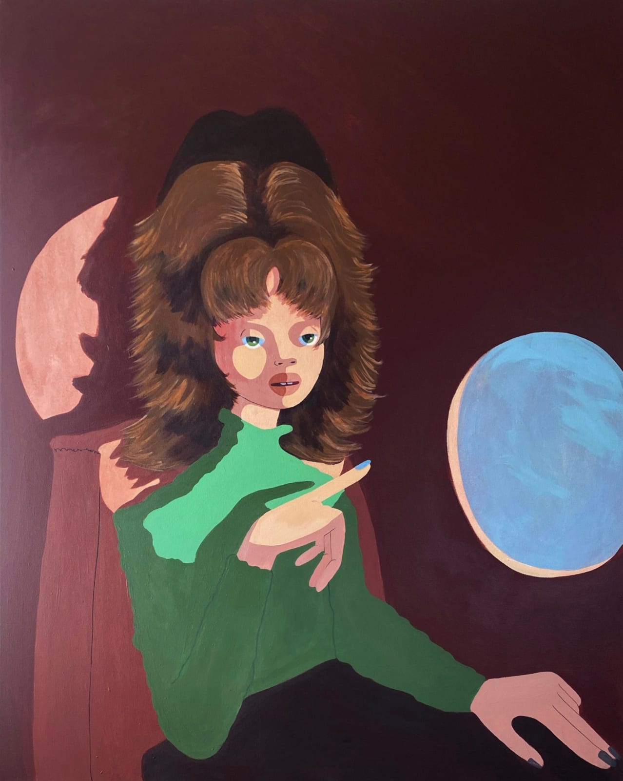 Ben Evans, Plane Painting #1, 2022