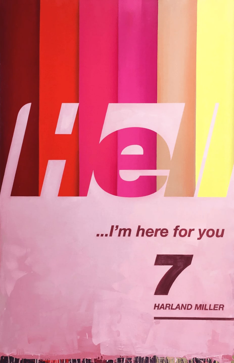 Harland Miller, Hell...I'm Here For You , 2017