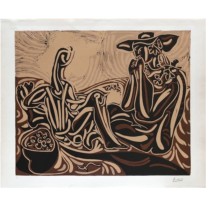 Pablo Picasso, Les vendangeurs. (The Grape Harvesters.)