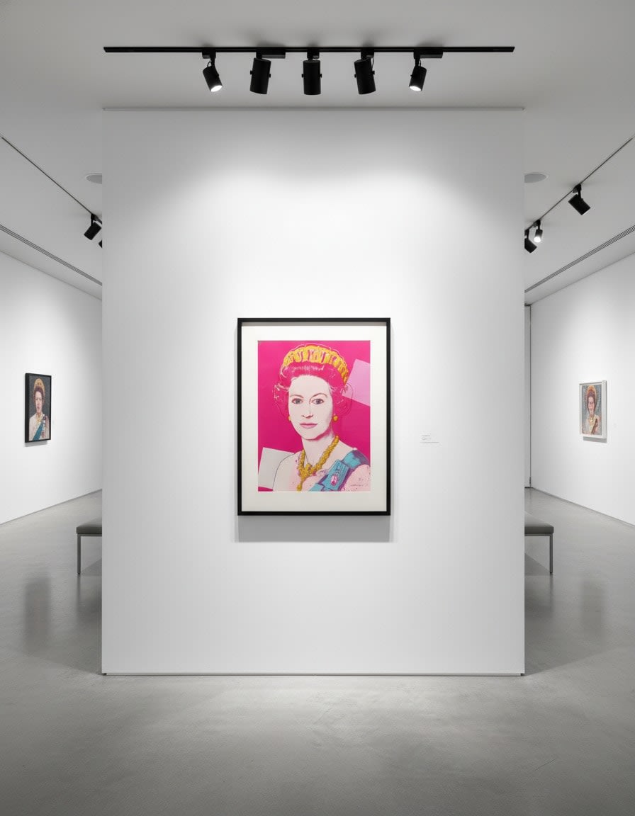 Andy Warhol, Queen Elizabeth II F.S. II 336, from Reigning Queens, 1985