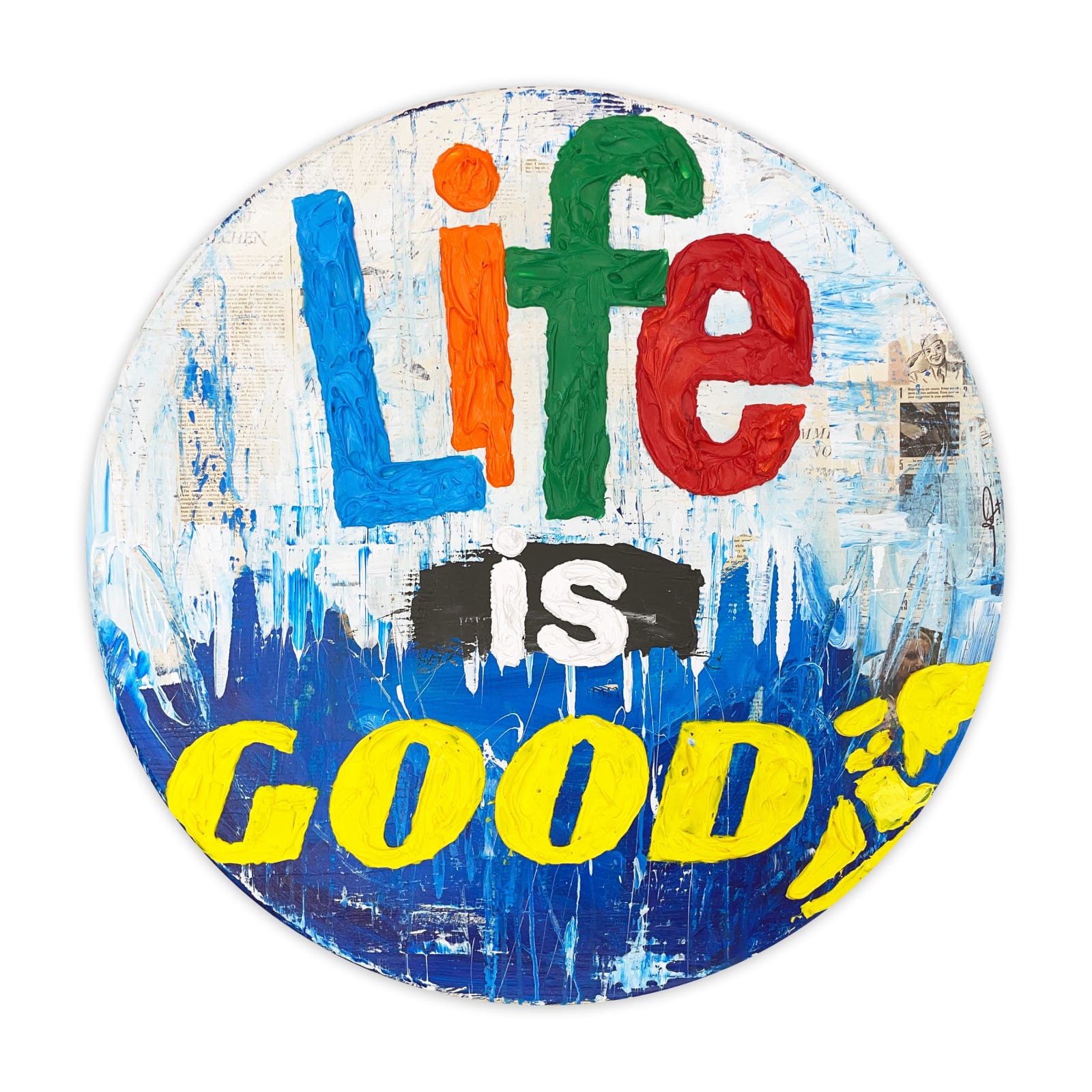 Jojo Anavim, Life is Good (Tondo), 2022