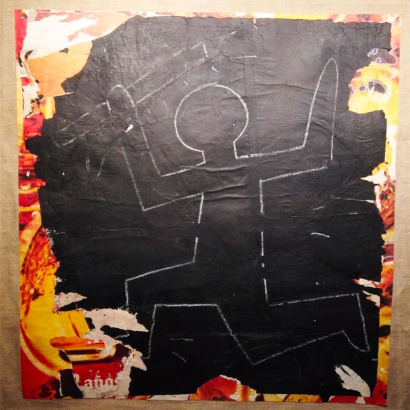 Keith Haring, Untitled Subway (Man Carrying Radioactive Weapon), 1982