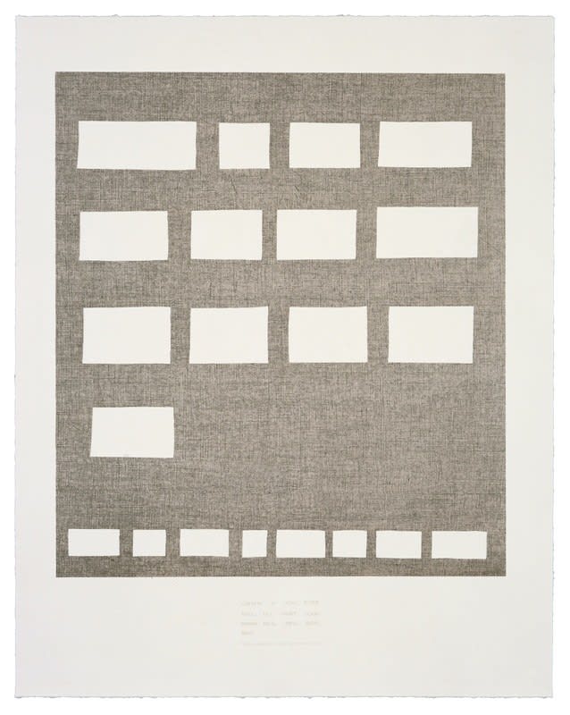 Ed Ruscha, Listen if You Ever Tell, 2007
