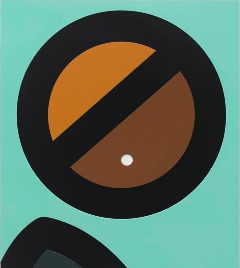Julian Opie, Diamond Earring, 2019