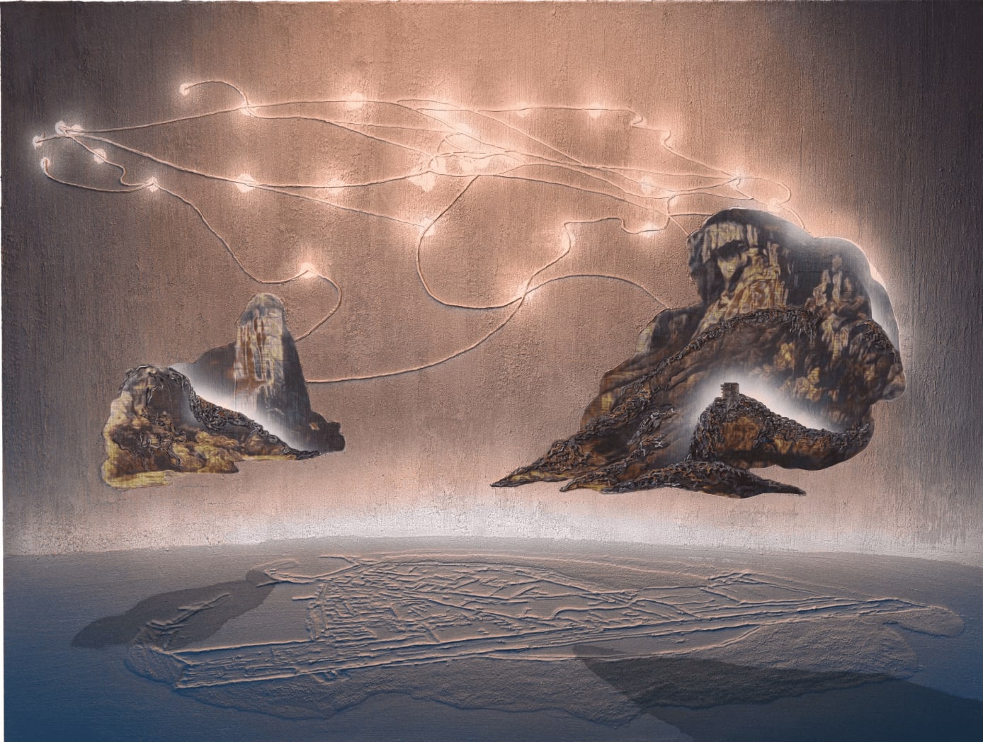 Gordon Cheung, Great Wall of Sand, 2016