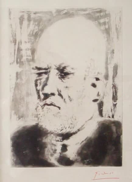 Pablo Picasso, Portrait of Vollard II, 1937
