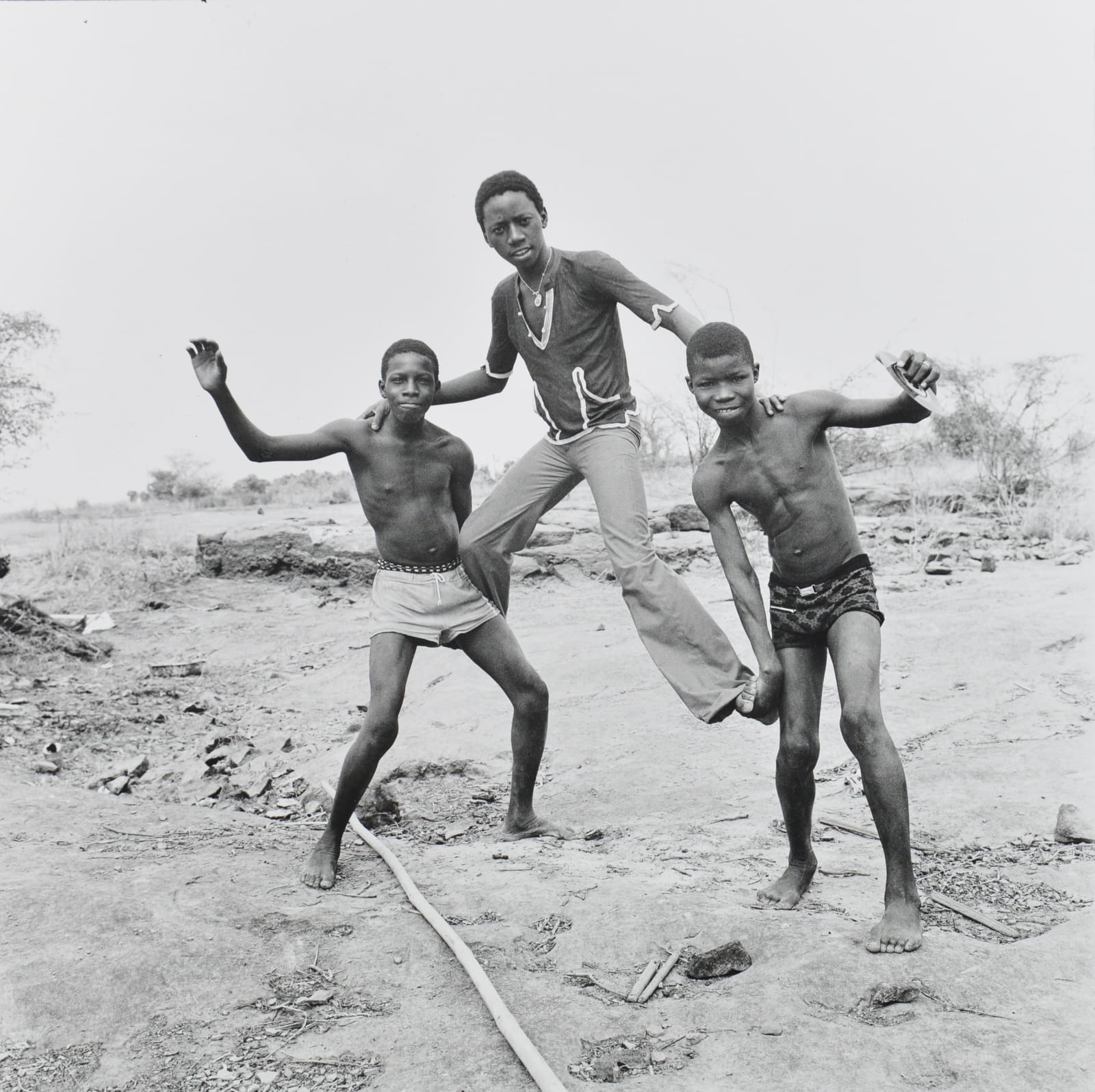 Malick Sidibe, On the Shores of the Niger, 1976