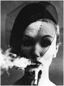 William Klein, Smoke and Veil, Paris (Vogue), 1958