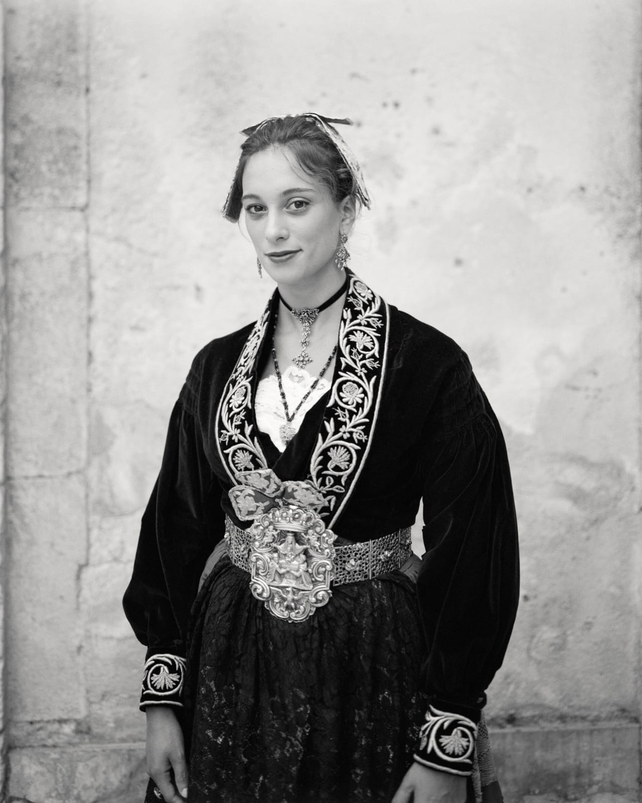 Alys Tomlinson, Ceremony traditional dress/Vestito tradizionale da festa,Piana degli Albanesi, 2020