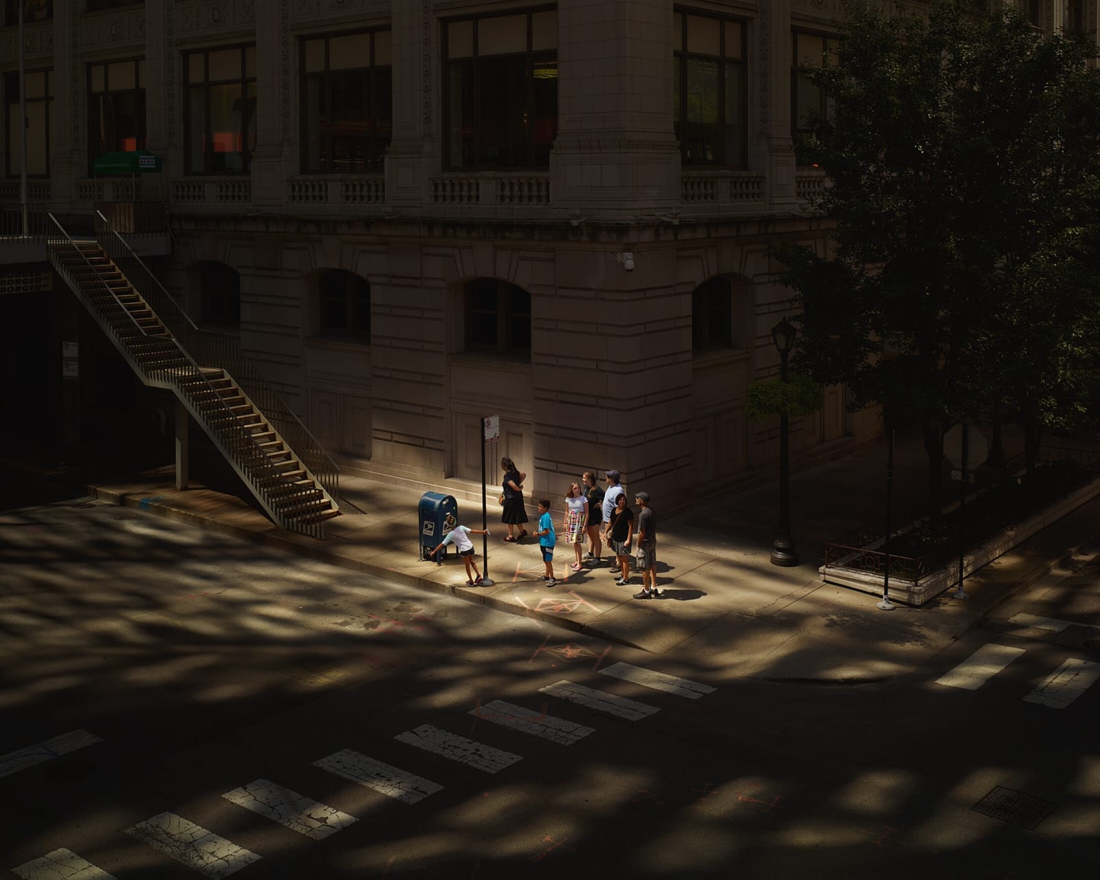 Oli Kellett, Cross Road Blues (Hubbard St, Chicago), 2017
