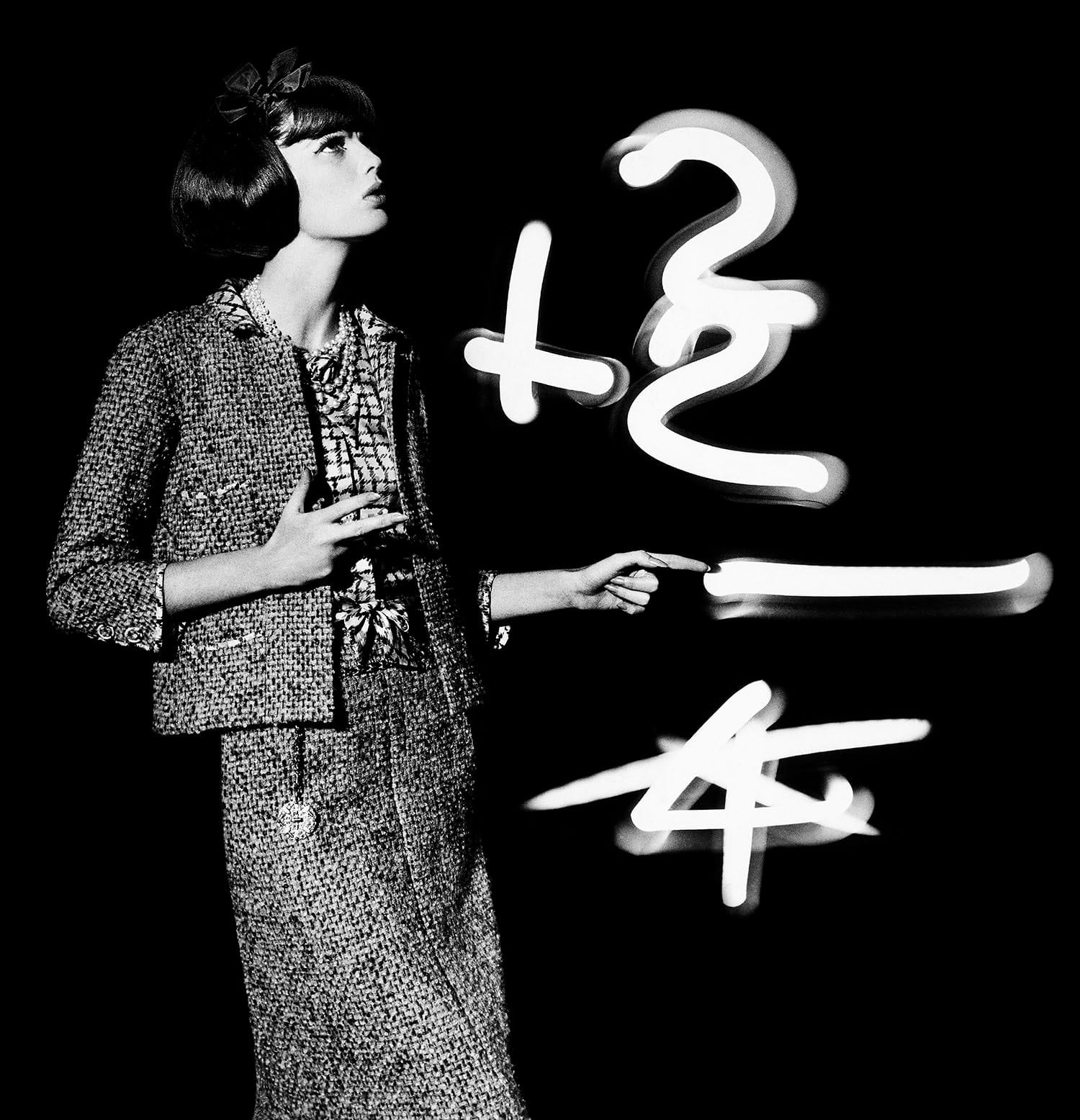 William Klein, Dorothy + light numbers, 1962