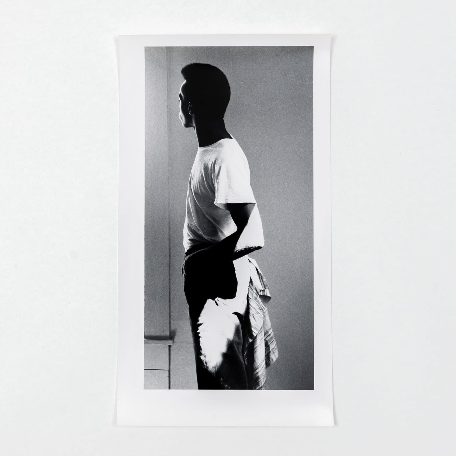 JOANNE LEONARD, Young Man in Shadowy Light, West Oakland, CA, c. 1970