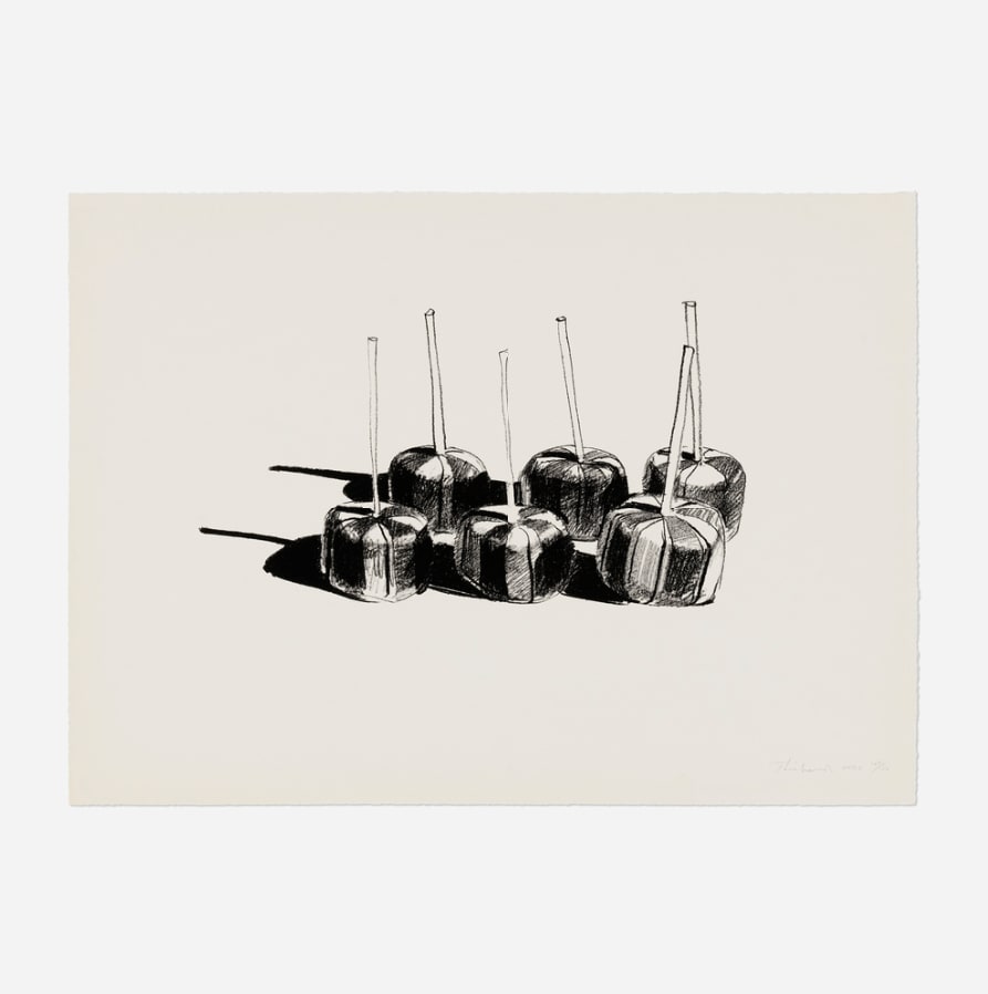 Wayne Thiebaud, Suckers State I, 1968